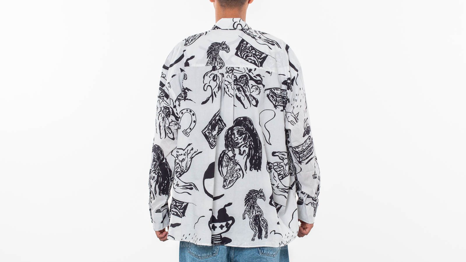 M*k様 Our Legacy BORROWED SHIRT Big Print Our Legacy - Borrowed Shirt Big Lumbercheck Print