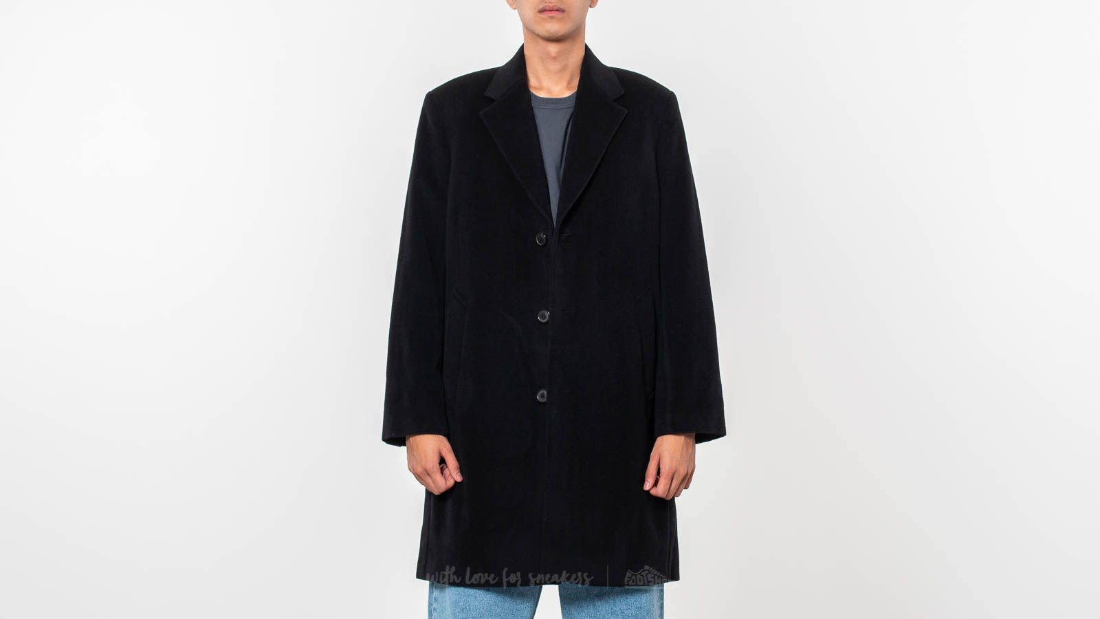 Jackets and Coats Our Legacy Unconstructed Classic Coat Soft Black Wool