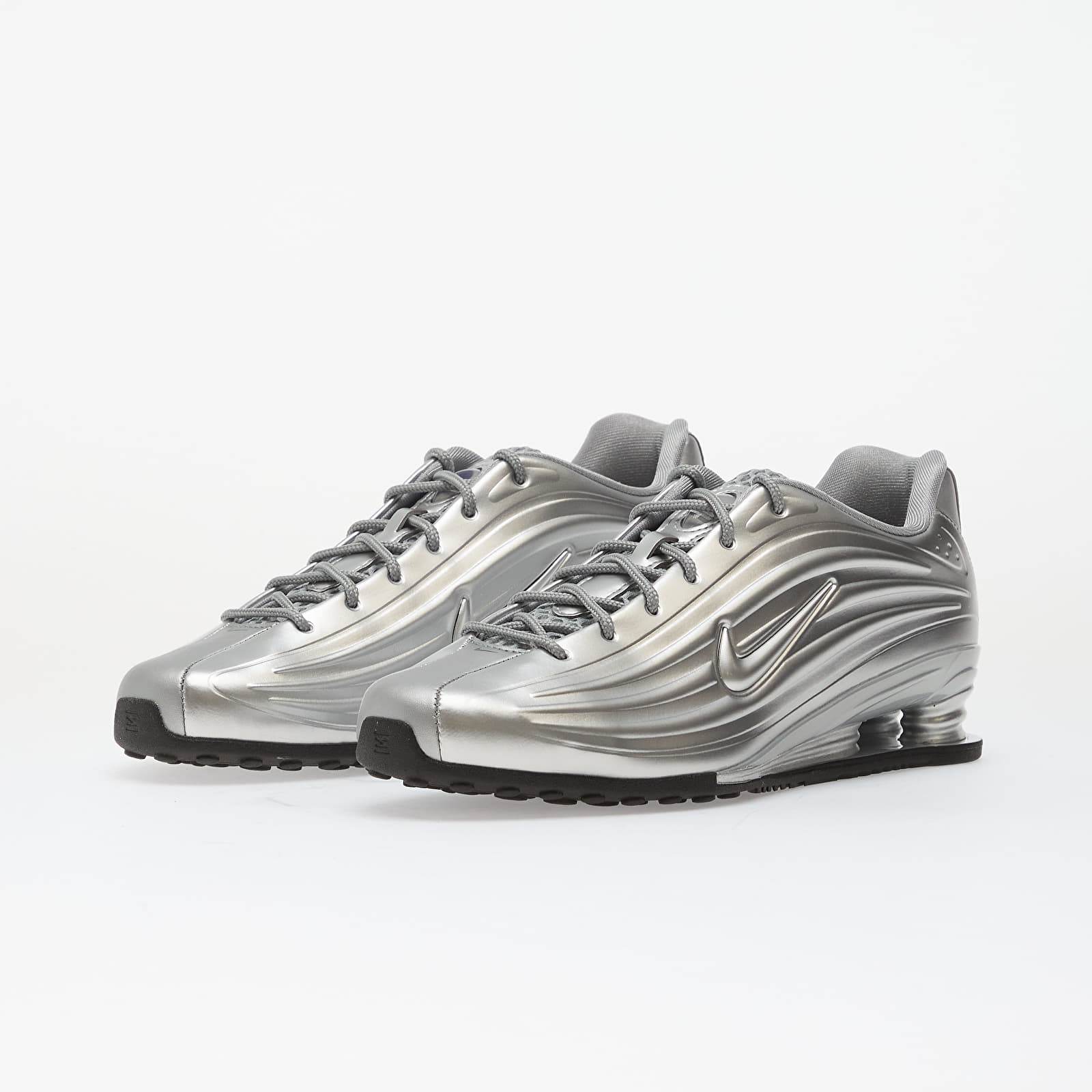 Damen Sneaker und Schuhe Nike Shox Z Silver/ Metallic Silver-Black