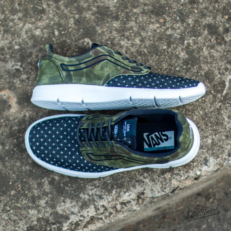 Moški čevlji Vans ISO 1.5 Camouflage USA Cross Blue Denim/Camo