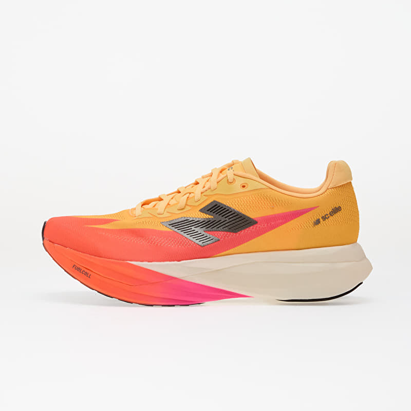 New Balance FuelCell SuperComp Elite V5 Tangerine Heat/ White Peach/ Pink Heat