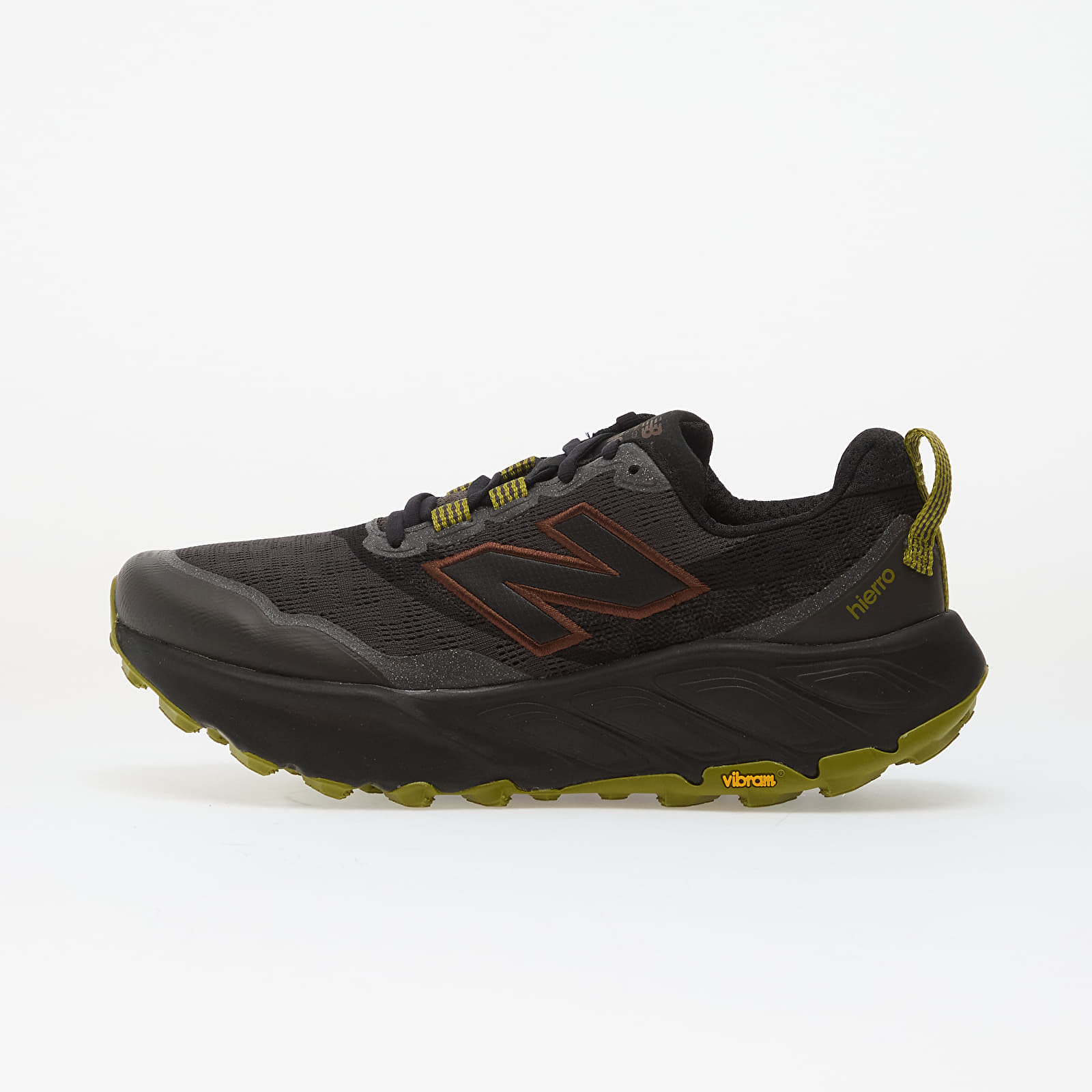 Pánské tenisky a boty New Balance Fresh Foam X Hierro v9 Faded Black/ Pumpernickel