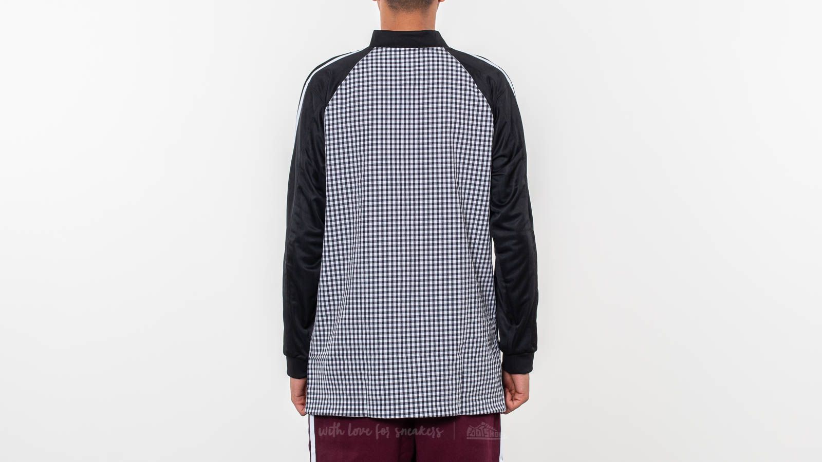 Tricouri adidas Originals B-Side Longsleeve Jersey Tee Black