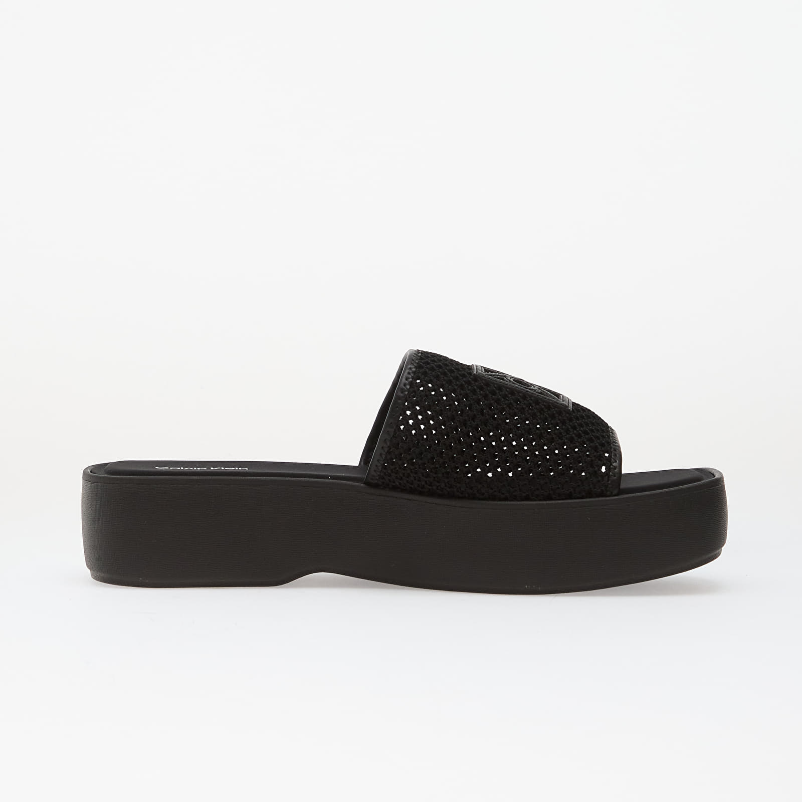 Damesschoenen Calvin Klein Flatform Sandal Mesh Black