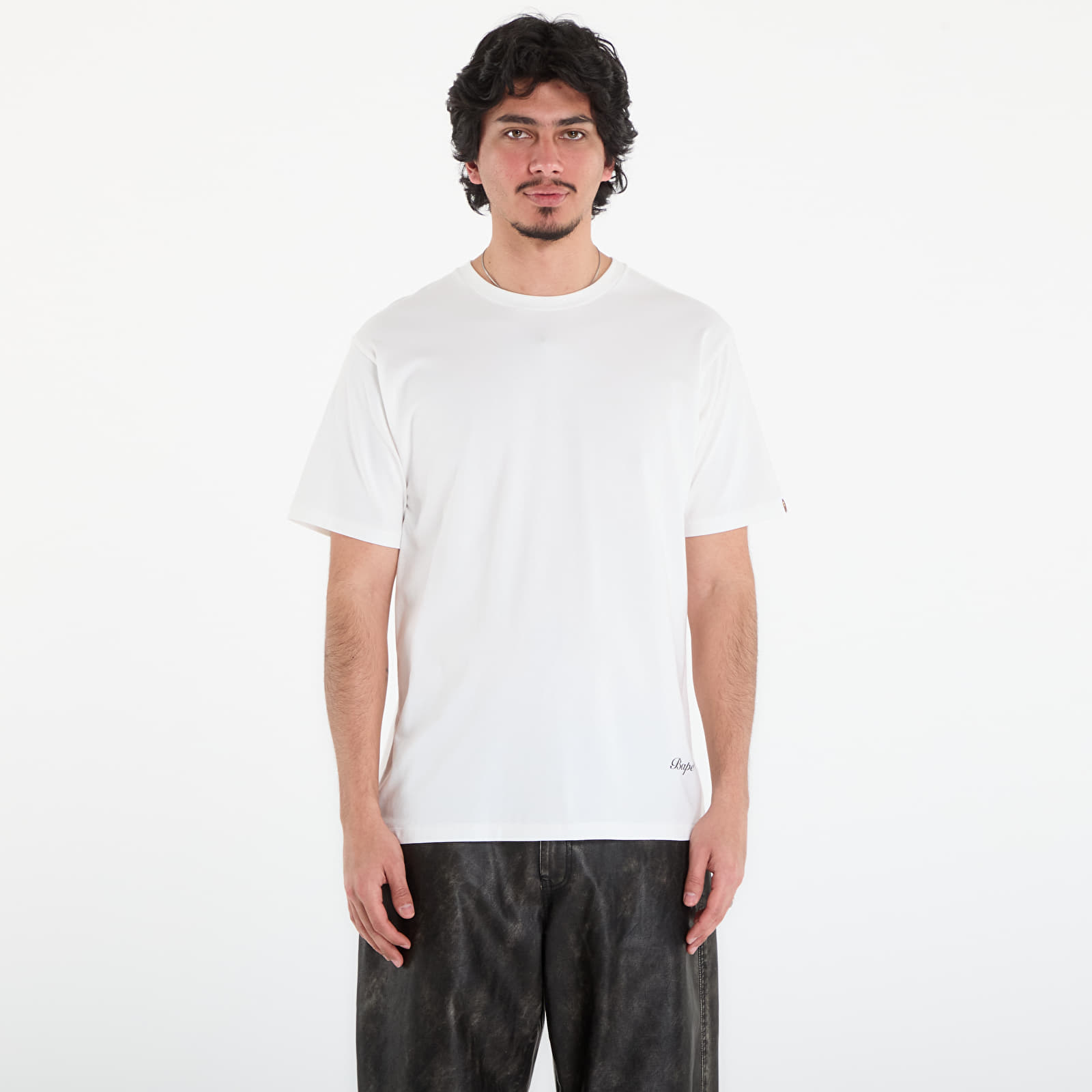 T-shirts A BATHING APE Bape 2 Pieces Tee UNISEX White