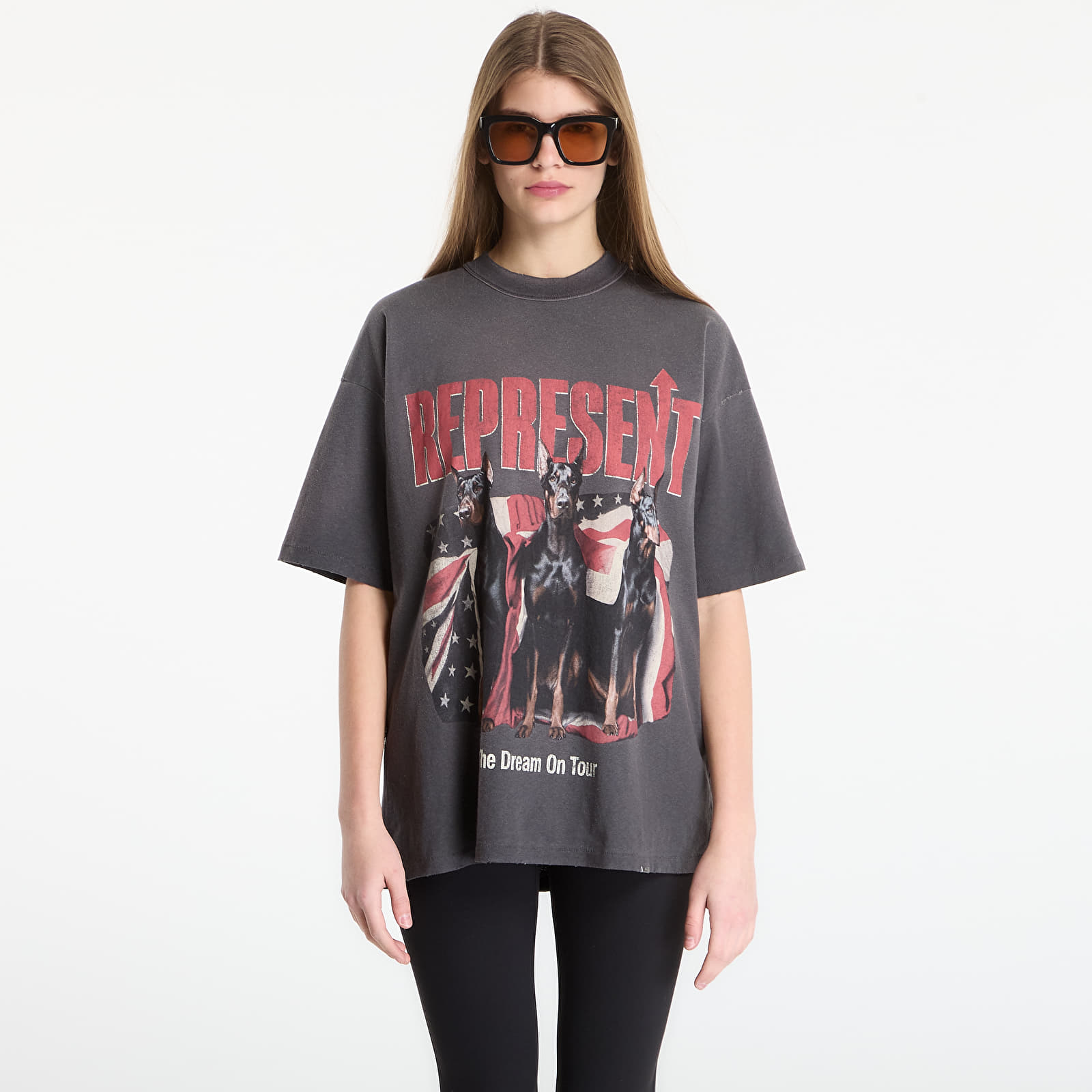 T-shirts REPRESENT Dream On Tour T-Shirt UNISEX Sun Fade Grey