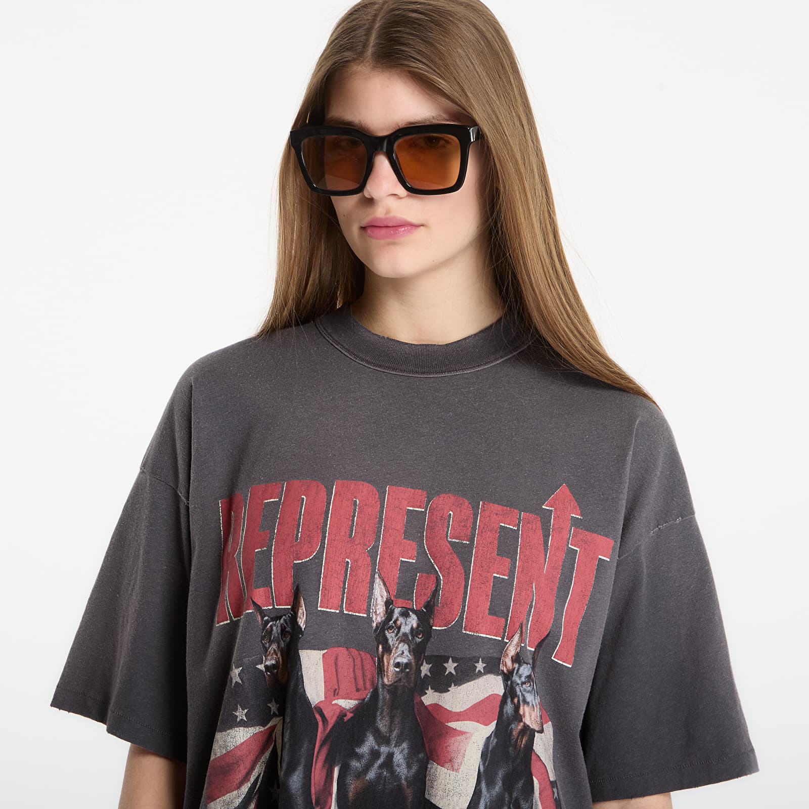 T-shirts REPRESENT Dream On Tour T-Shirt UNISEX Sun Fade Grey