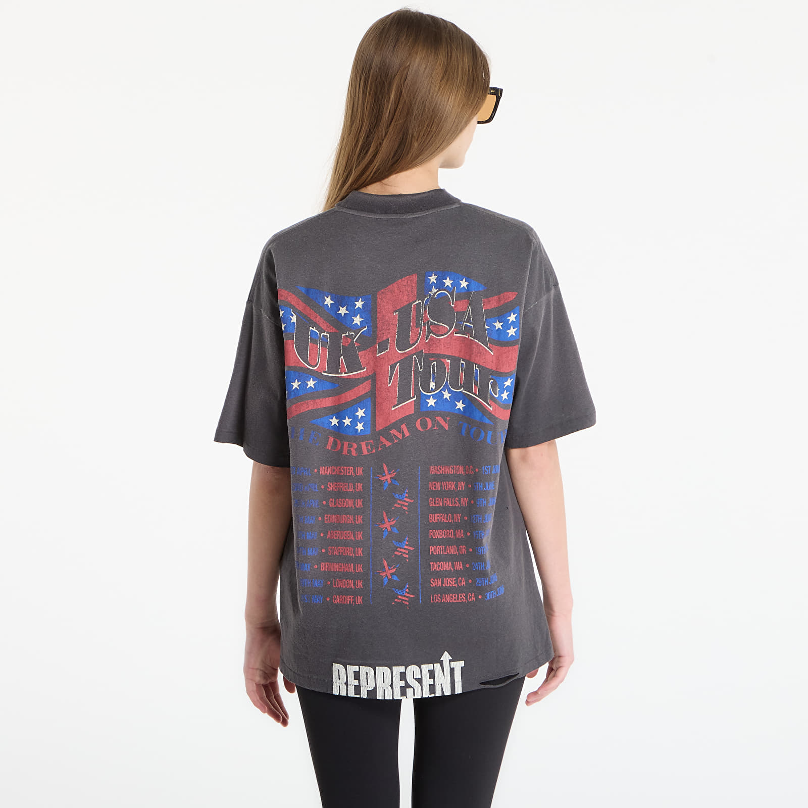T-shirts REPRESENT Dream On Tour T-Shirt UNISEX Sun Fade Grey