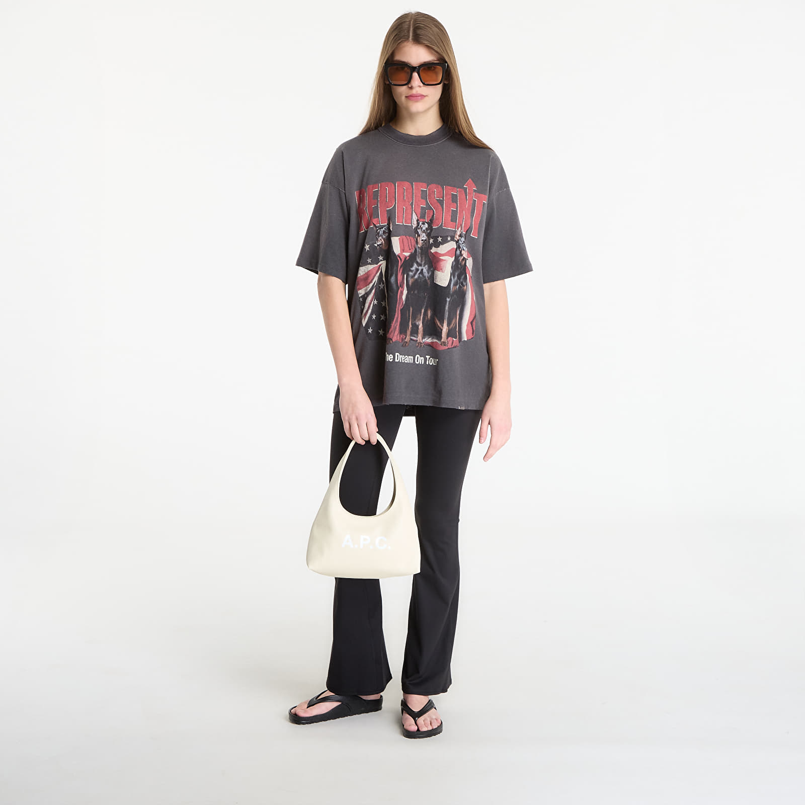 T-shirts REPRESENT Dream On Tour T-Shirt UNISEX Sun Fade Grey