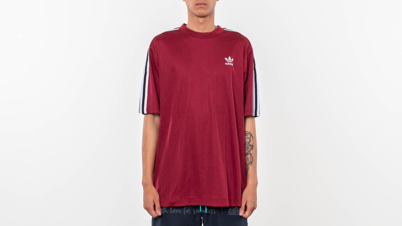 T-shirts adidas Originals B-Side Jersey 3 Tee Noble Maroon