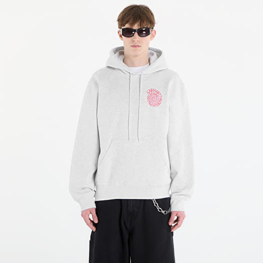 Mikina Carhartt WIP Hooded Spiral Sweat UNISEX Ash Heather