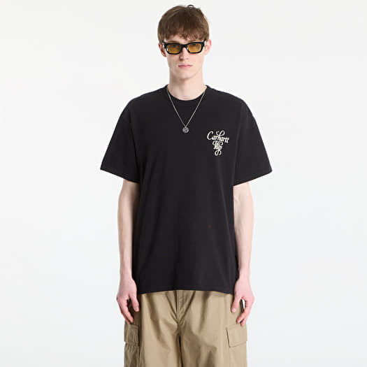 Tričko Carhartt WIP S/S Vestige T-Shirt UNISEX Black