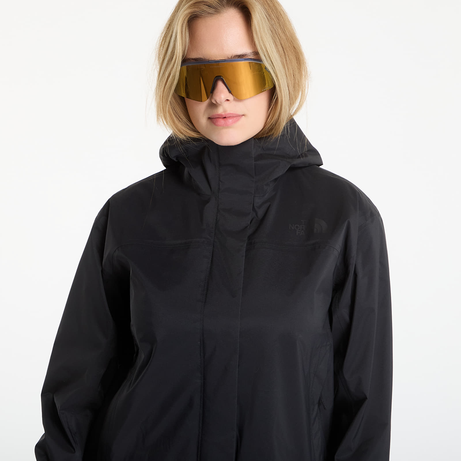 Chaquetas de mujer The North Face Voyage Rain 3L Hooded Jacket TNF Black