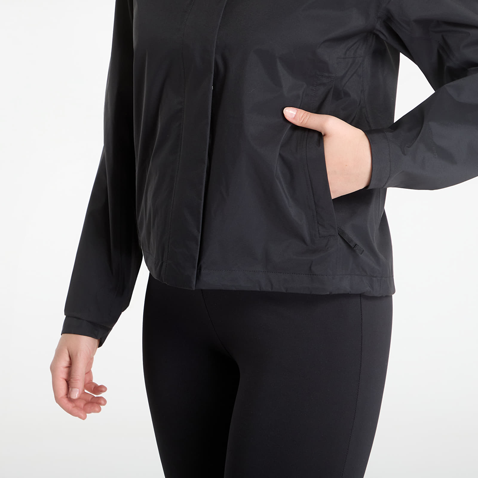 Chaquetas de mujer The North Face Voyage Rain 3L Hooded Jacket TNF Black