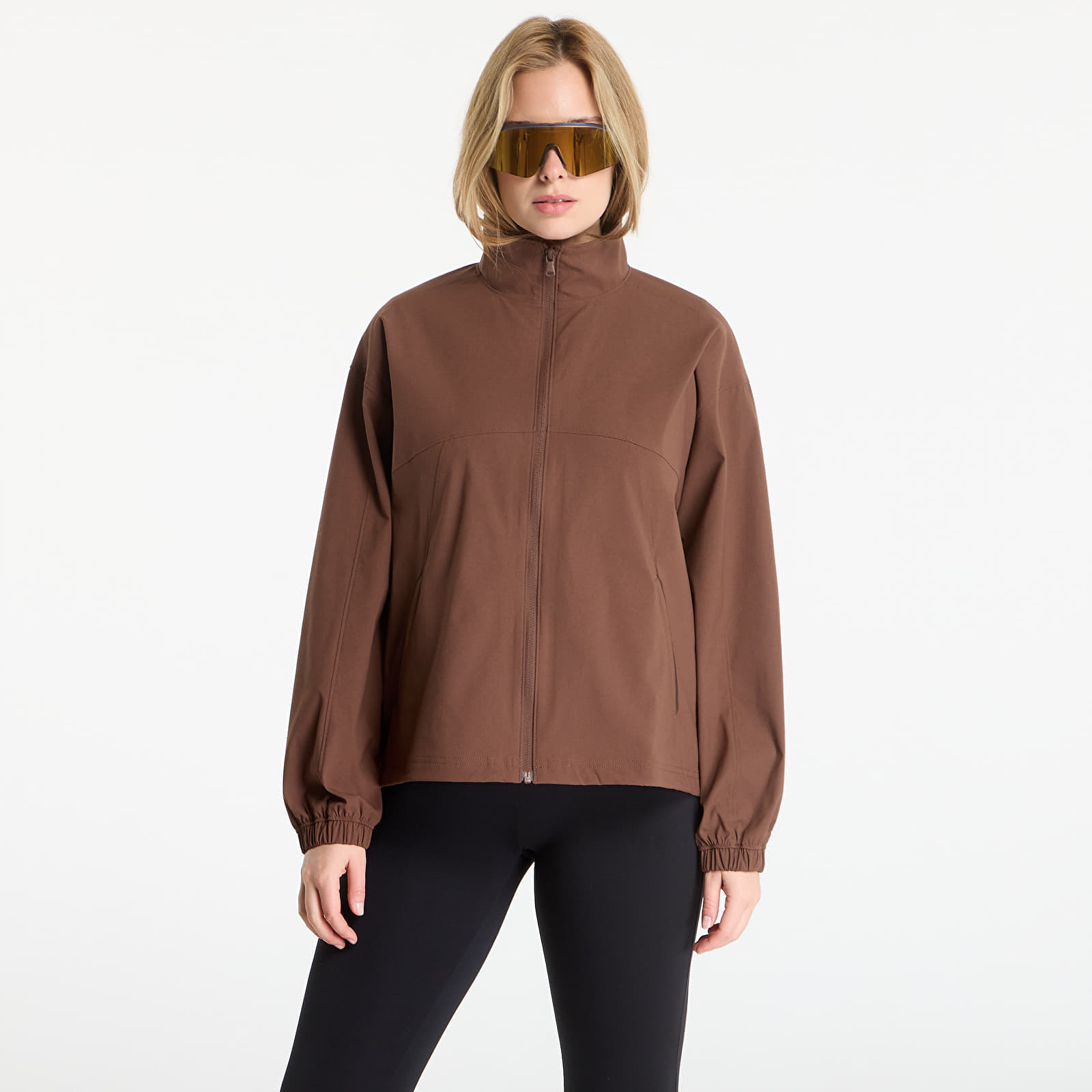 Levně Bunda Under Armour Unstoppable Wvn FZ Brown L