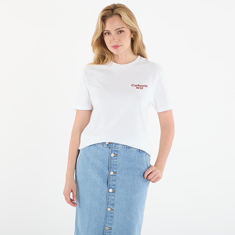 T-shirt Carhartt WIP W' S/S Spoiled T-Shirt White