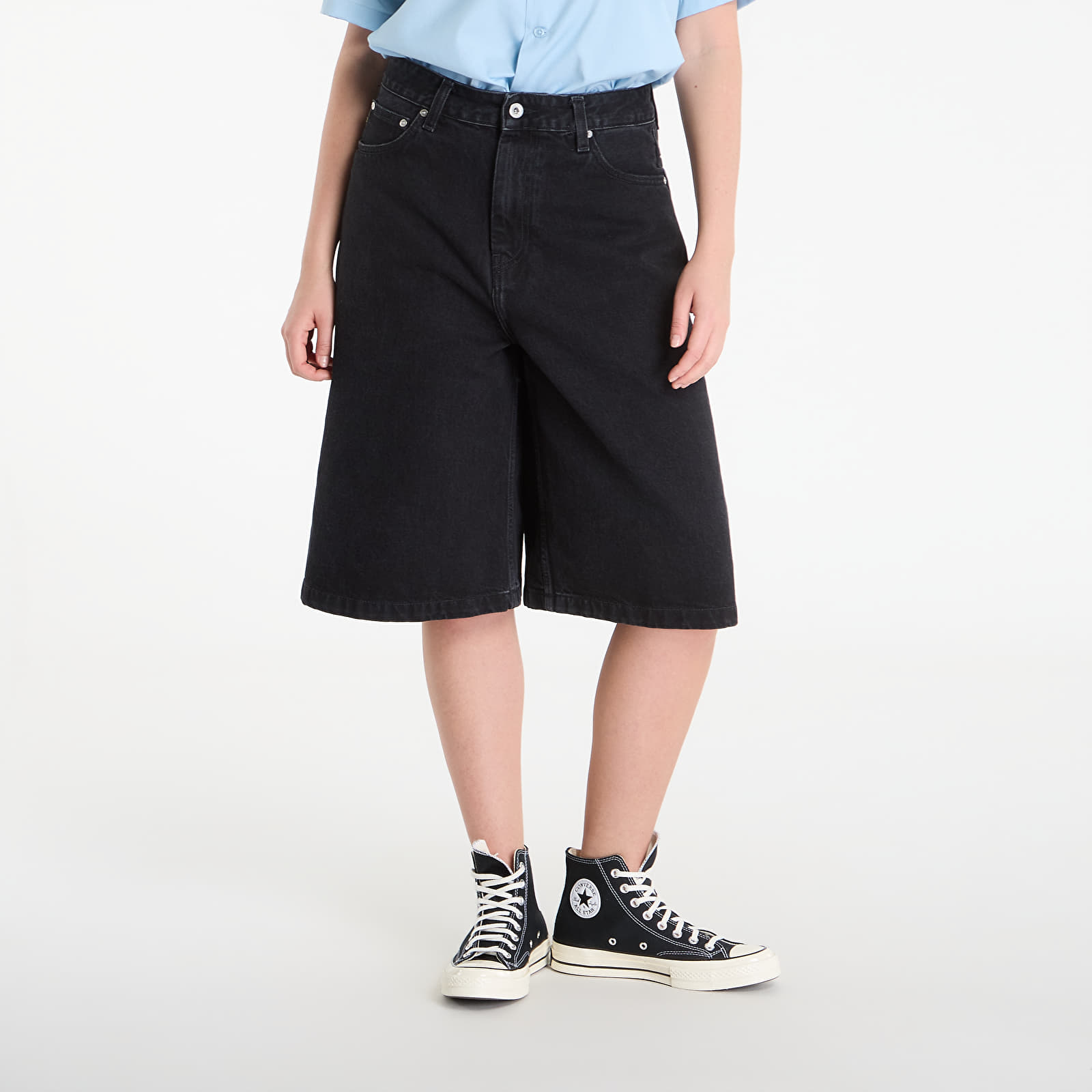 Ženske kratke hlače Carhartt WIP W' Belmont Short Black