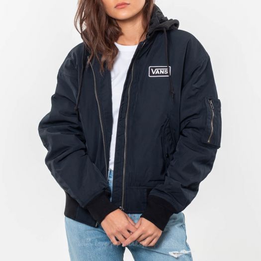 Jackets Vans Boom Boom Hood Jacket Black Footshop