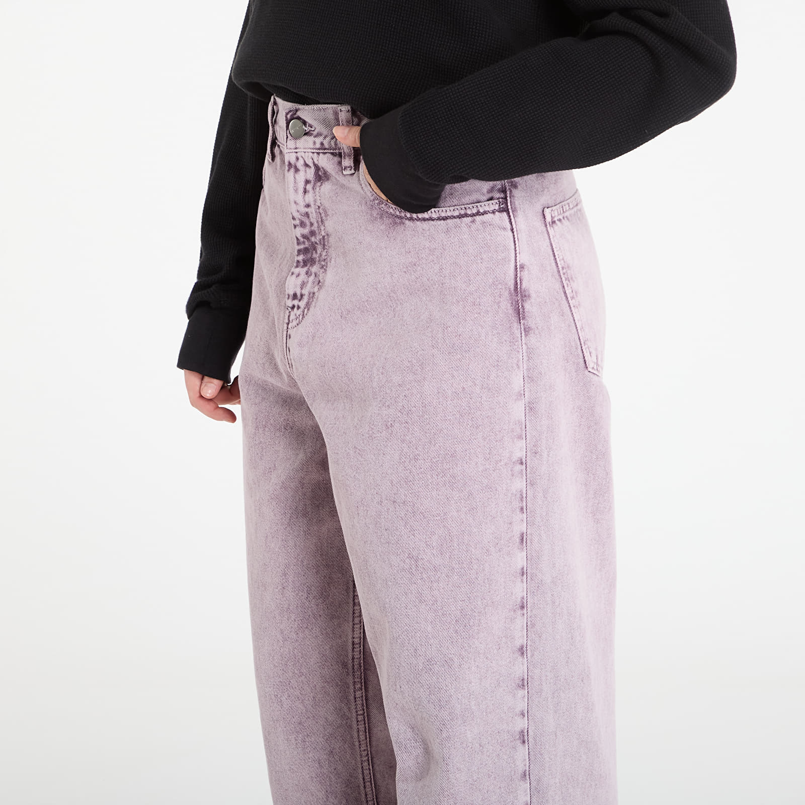 Ženske hlače Carhartt WIP W' Brandon Pant Cozy Purple Chalk Wash
