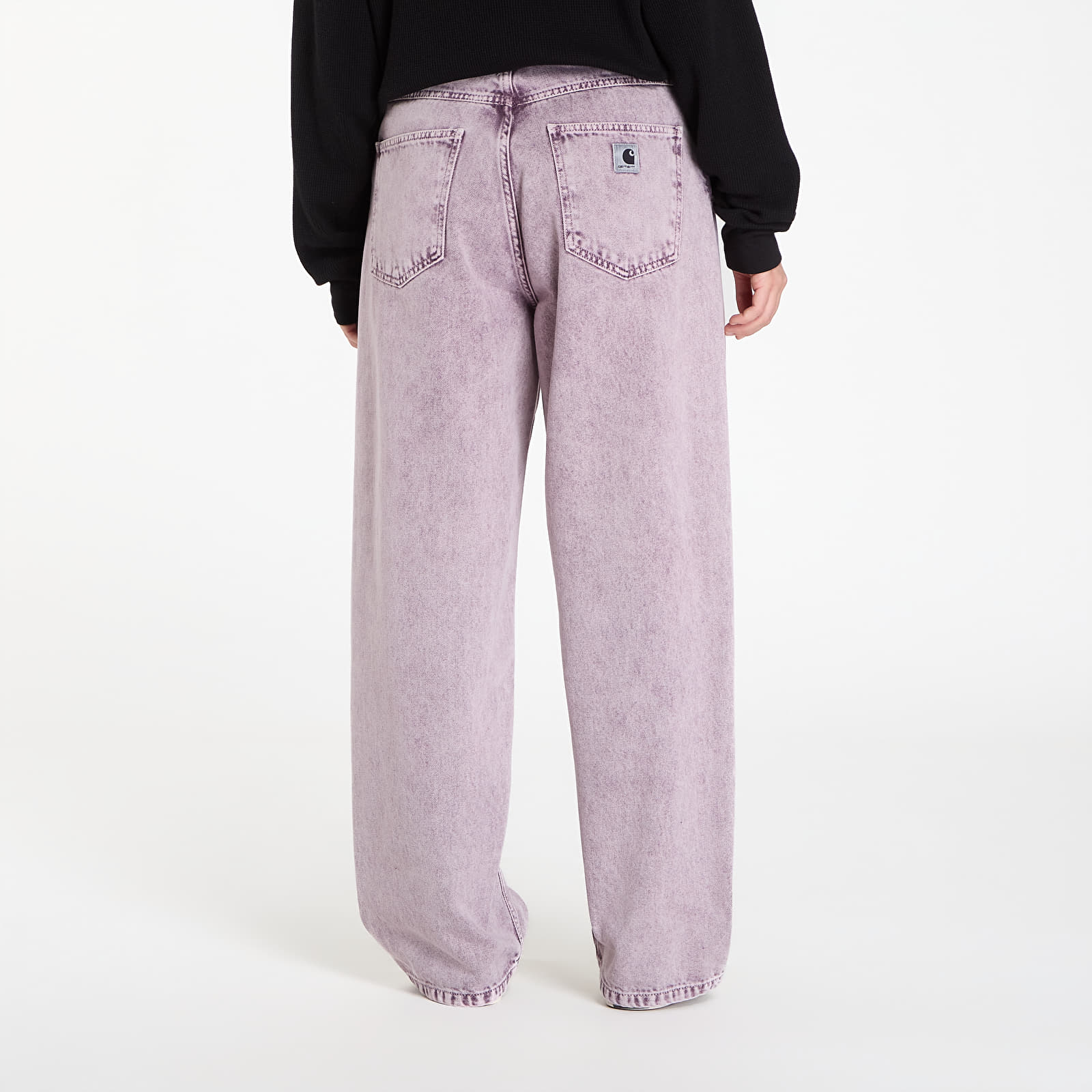 Ženske hlače Carhartt WIP W' Brandon Pant Cozy Purple Chalk Wash