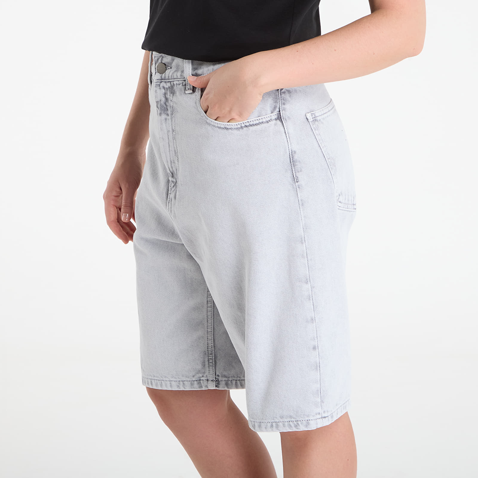 Dámské kraťasy Carhartt WIP W' Brandon Short Black Chalk Wash