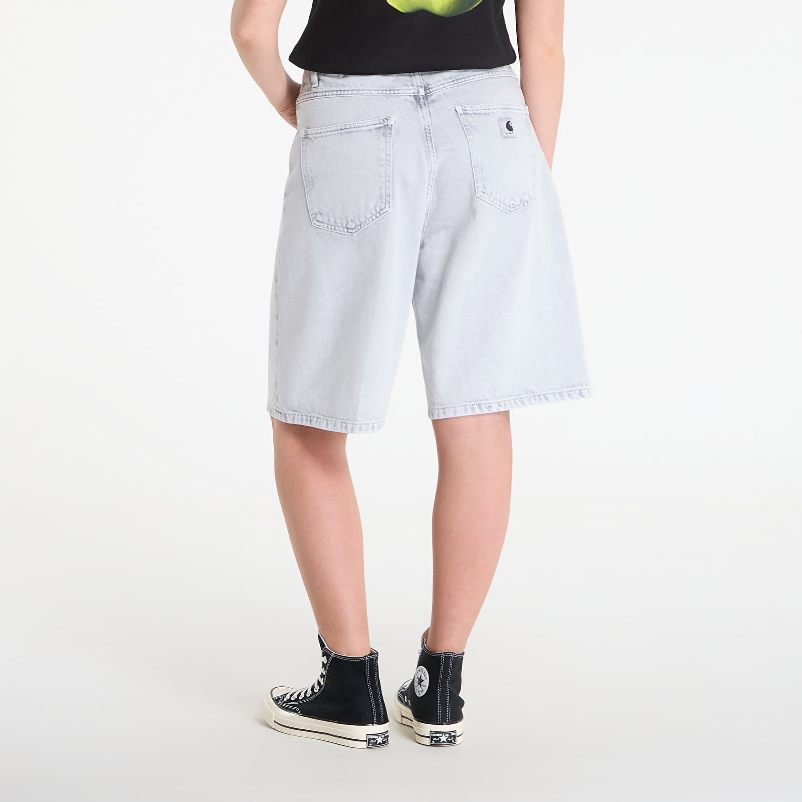 Dámské kraťasy Carhartt WIP W' Brandon Short Black Chalk Wash