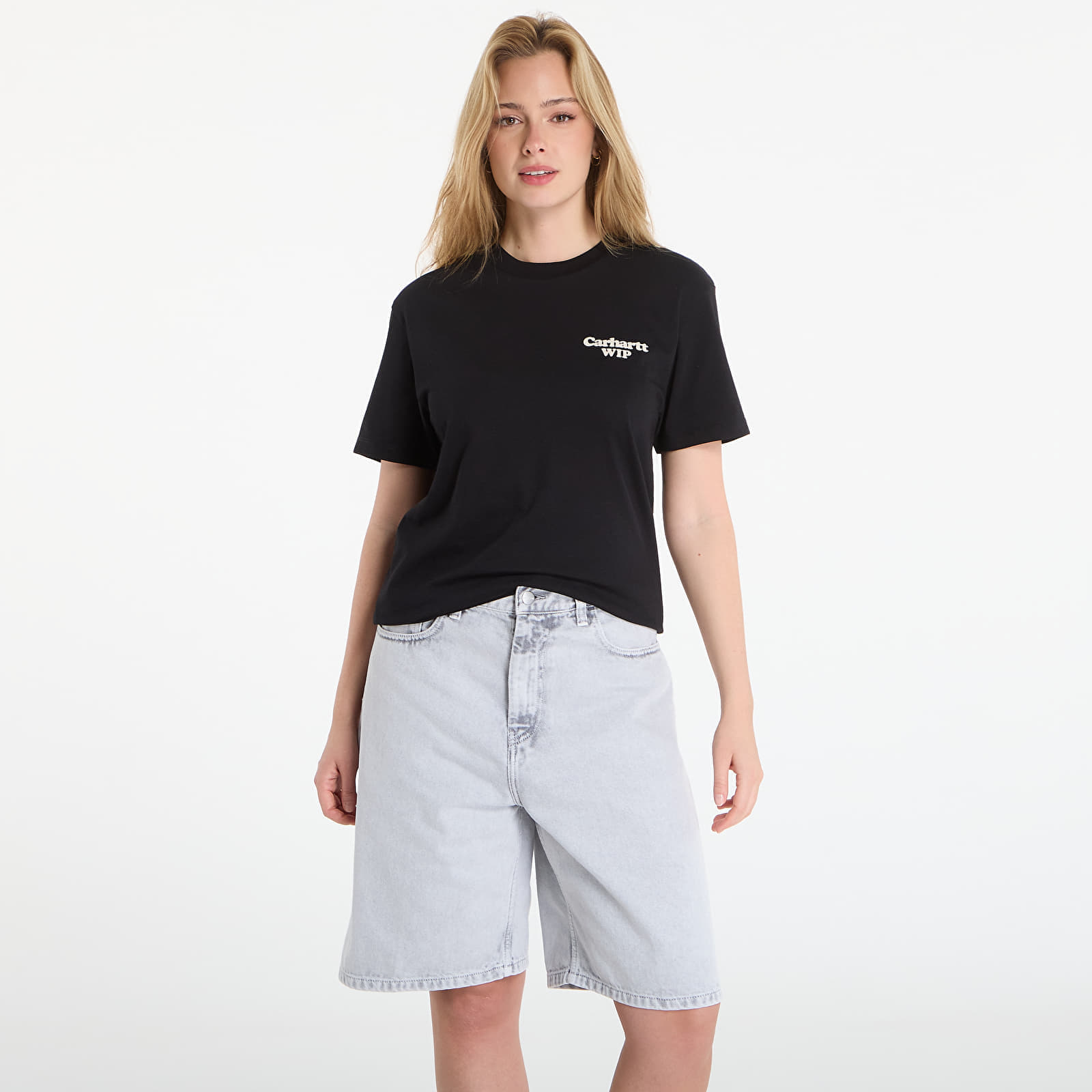 Тениска Carhartt WIP W' S/S Spoiled T-Shirt Black S