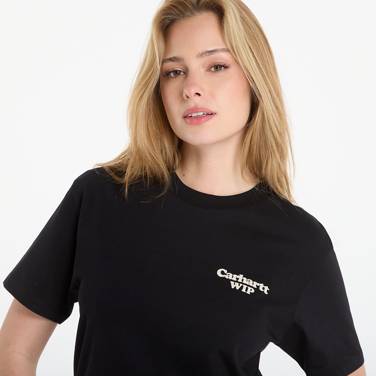 Dámská trička Carhartt WIP W' S/S Spoiled T-Shirt Black