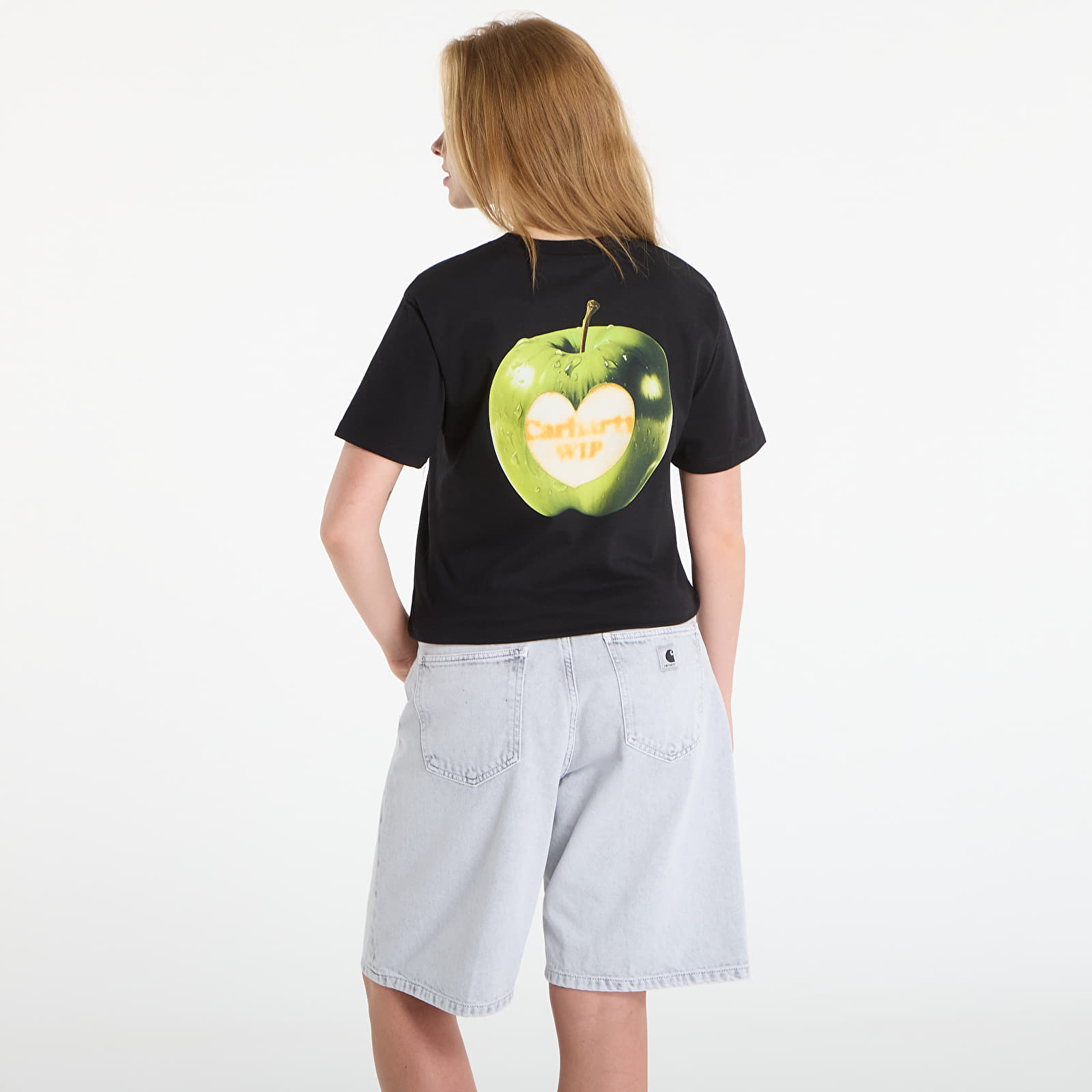Dámská trička Carhartt WIP W' S/S Spoiled T-Shirt Black