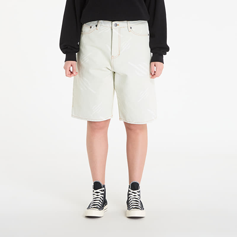 Shorts Daily Paper Monogram Canvas Shorts Foggy Dew