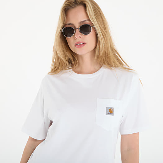 Carhartt WIP Pocket Short Sleeve T-Shirt UNISEX White | Footshop