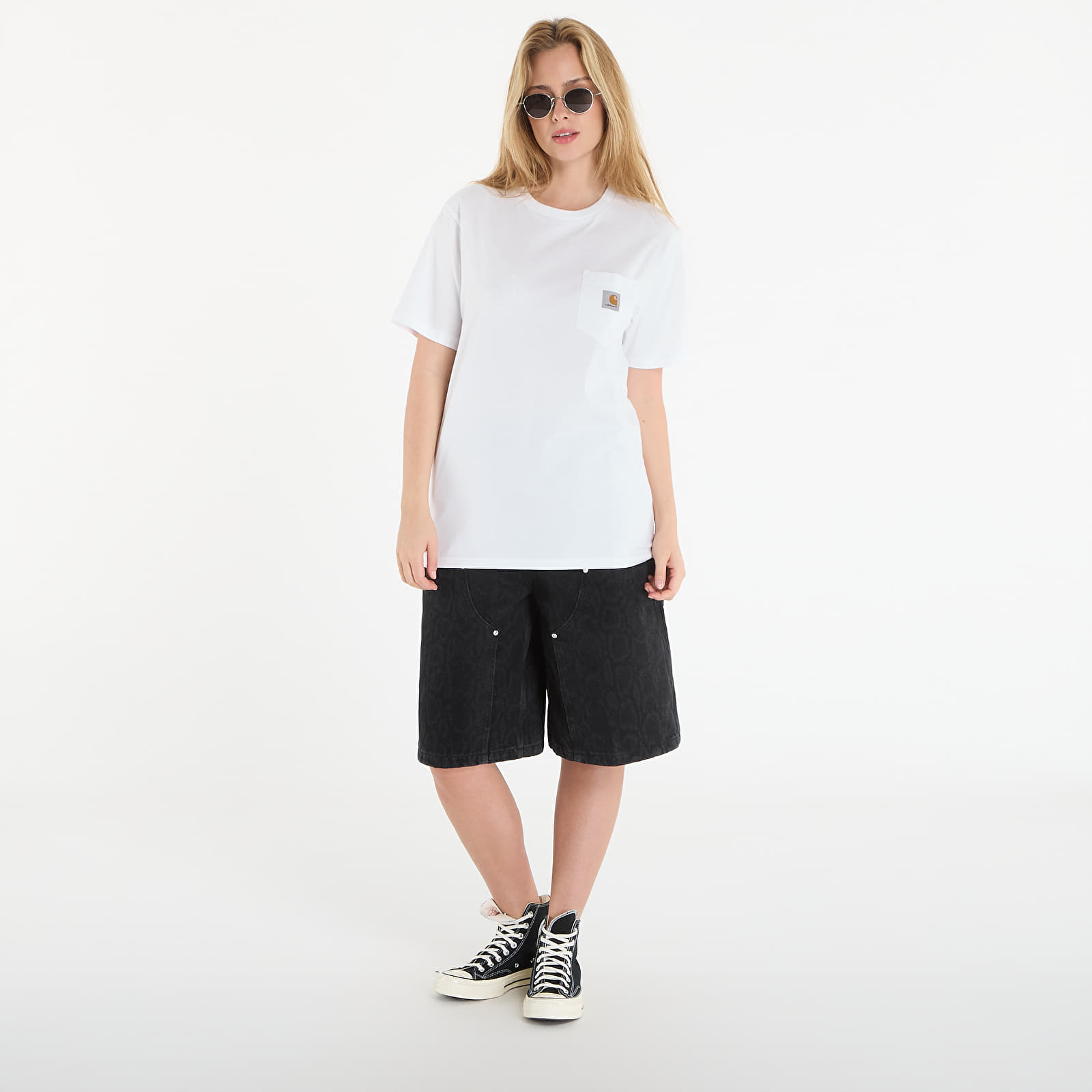 T-shirts Carhartt WIP Pocket Short Sleeve T-Shirt UNISEX White 