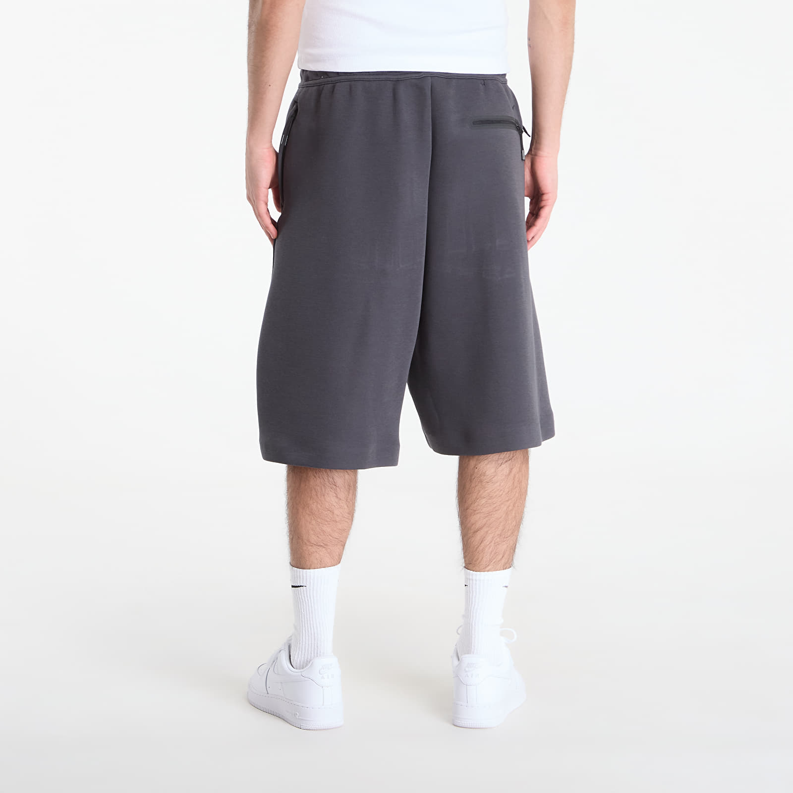 Kratke hlače  Nike Tech Men's Fleece Oversized Fit Shorts Anthracite/ Black