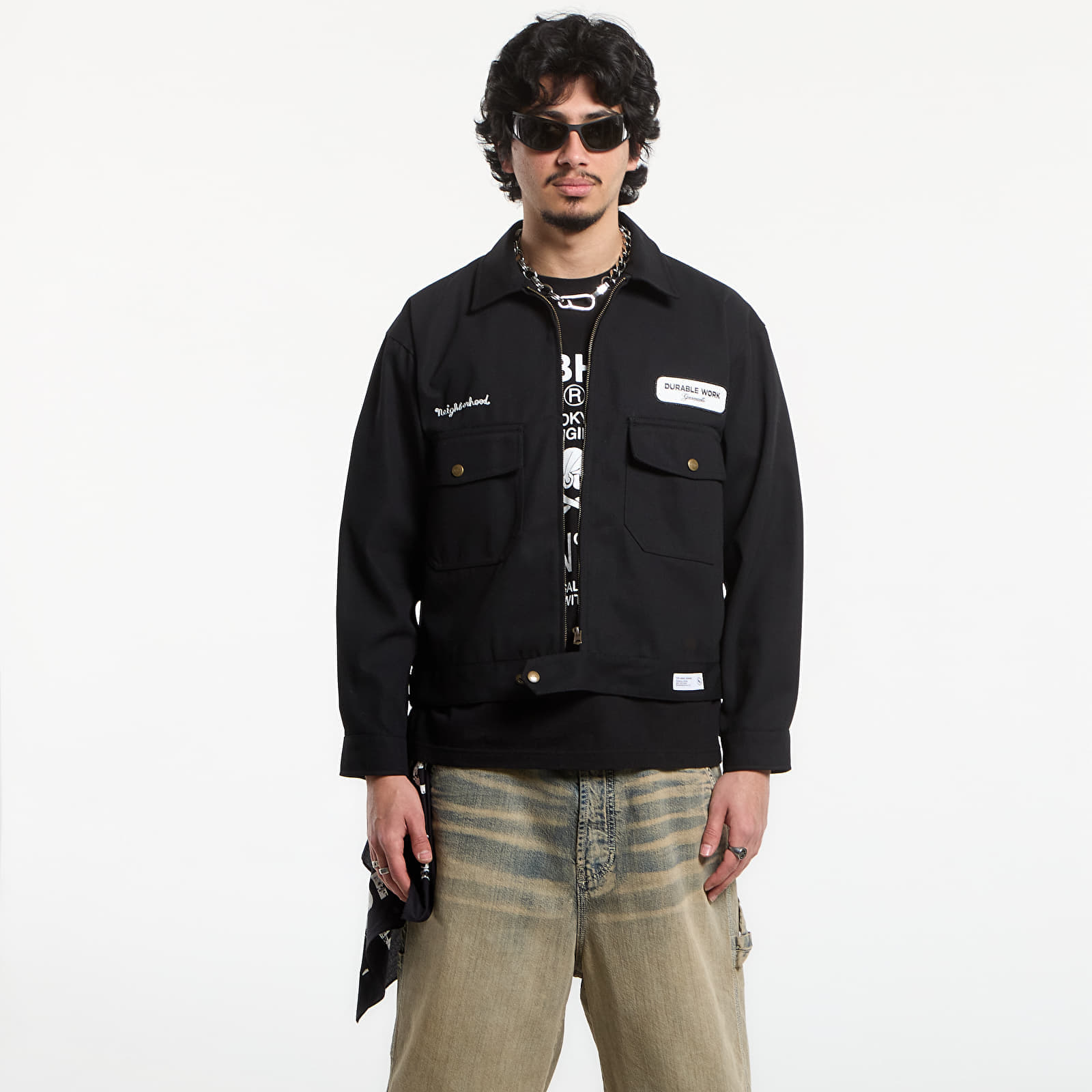 Яке NEIGHBORHOOD Zip Work Jacket Black L