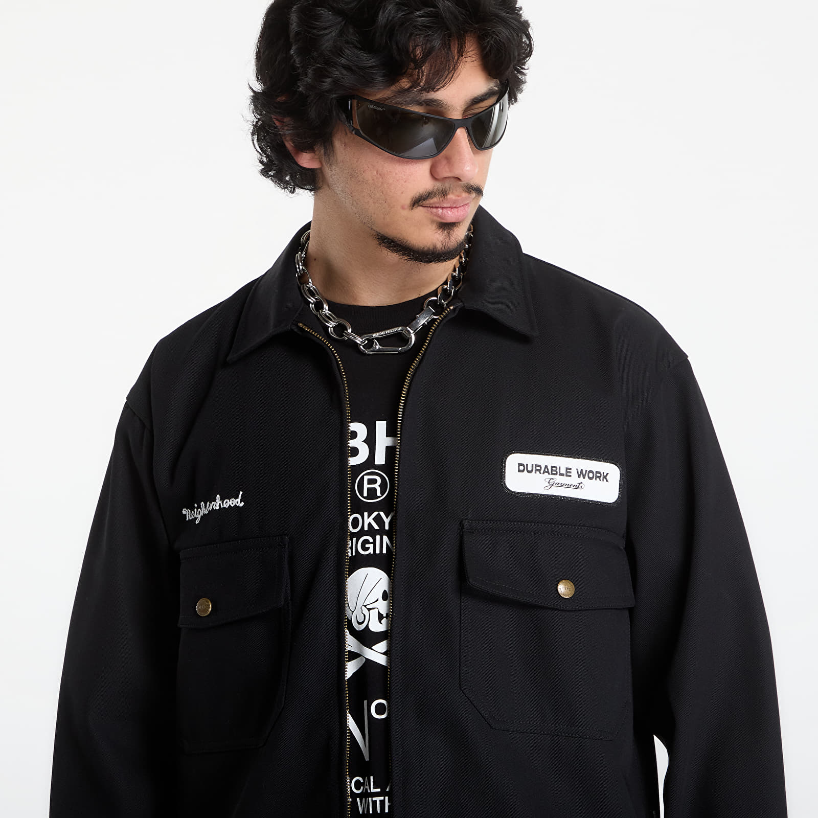 Куртки NEIGHBORHOOD Zip Work Jacket Black