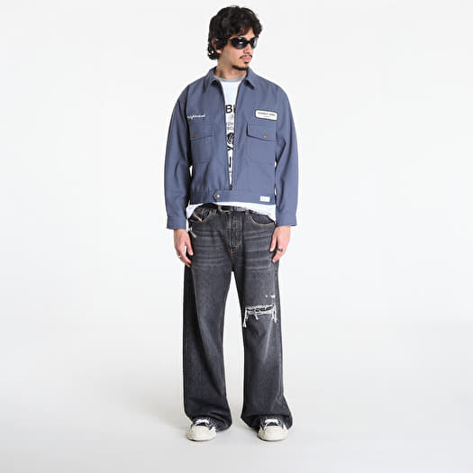 ジャケット・アウター NEIGHBORHOOD DENIM ZIP WORK JACKET Jackets NEIGHBORHOOD Zip Work Jacket Blue/ Gray (261TSNH-JKM03