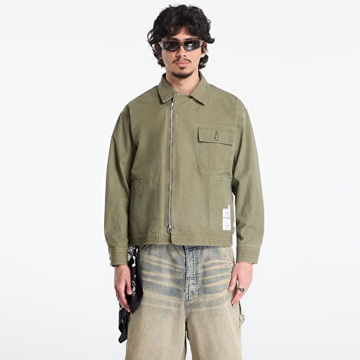 Koszula NEIGHBORHOOD Zip Field Shirt Ls Olive Drab