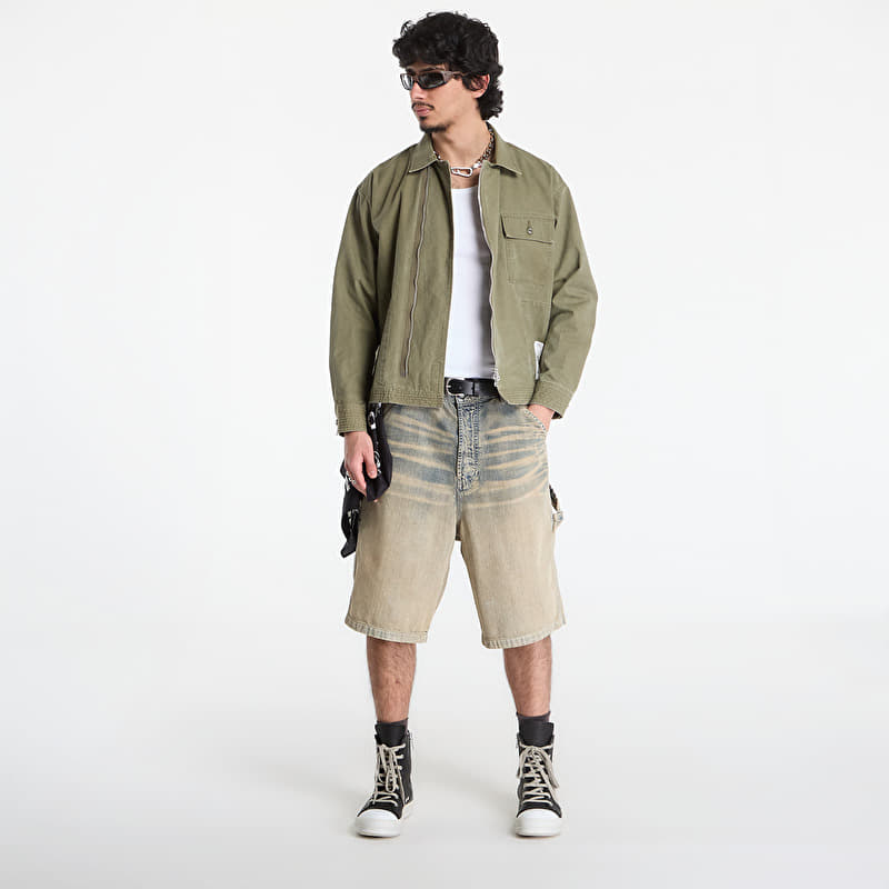 Shirts NEIGHBORHOOD Zip Field Shirt Ls Olive Drab (261AQNH-SHM06