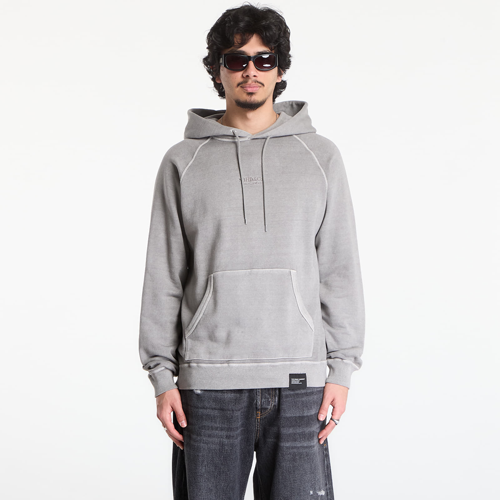 Суитшърт NEIGHBORHOOD Pigment Dyed Sweat Hoodie Ls Gray S