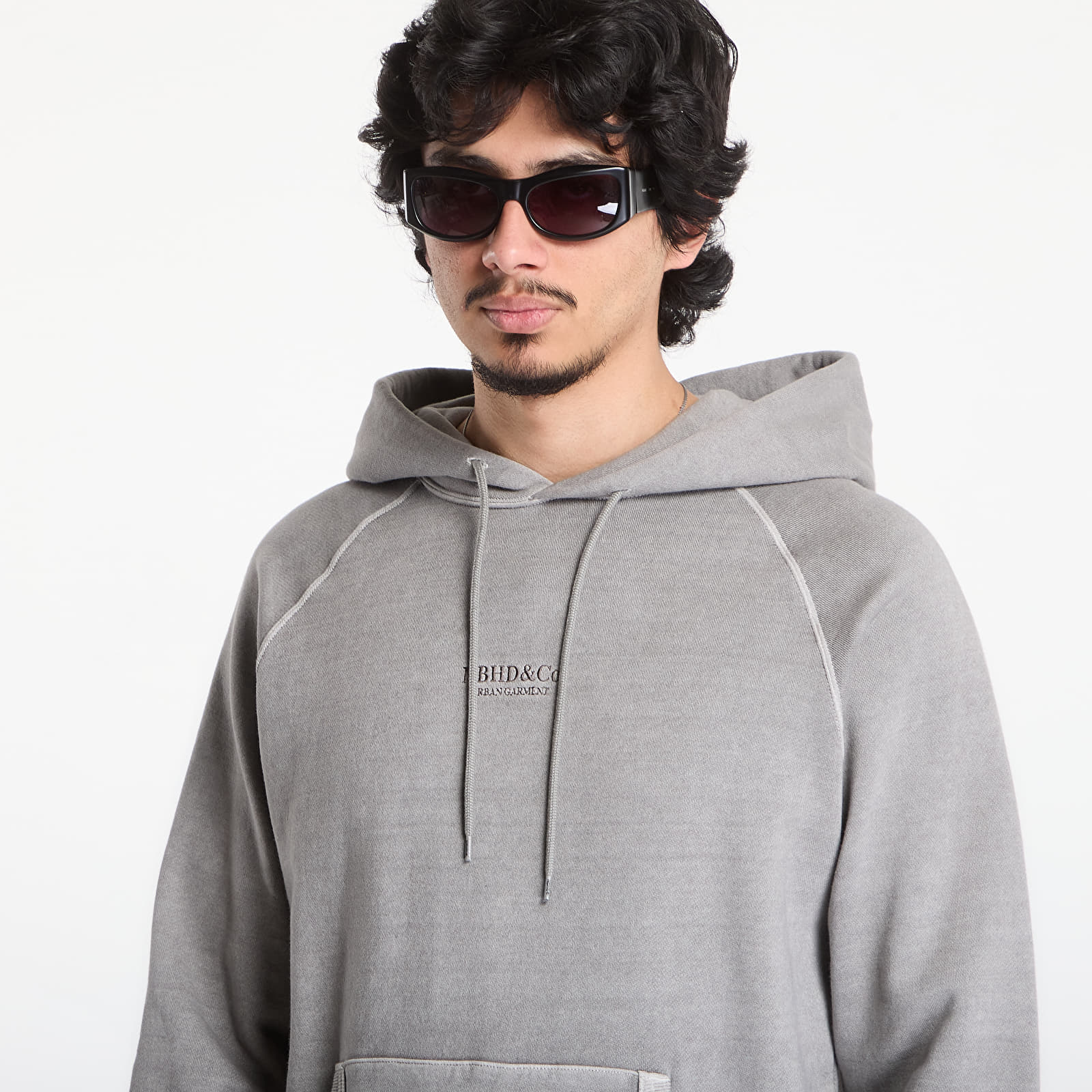 Sudaderas NEIGHBORHOOD Pigment Dyed Sweat Hoodie Ls Gray