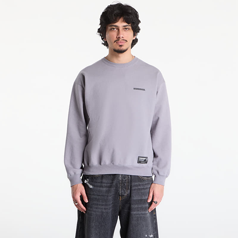 Mikina NEIGHBORHOOD Staple Sweatshirt Ls Gray