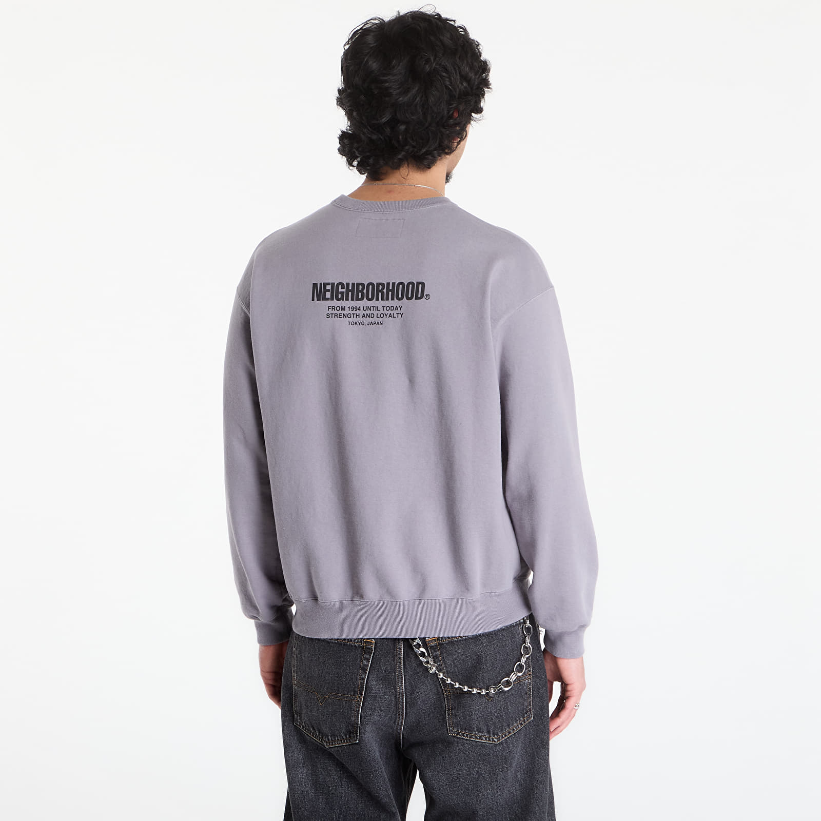 Sweatjacken und Sweatshirts NEIGHBORHOOD Staple Sweatshirt Ls Gray