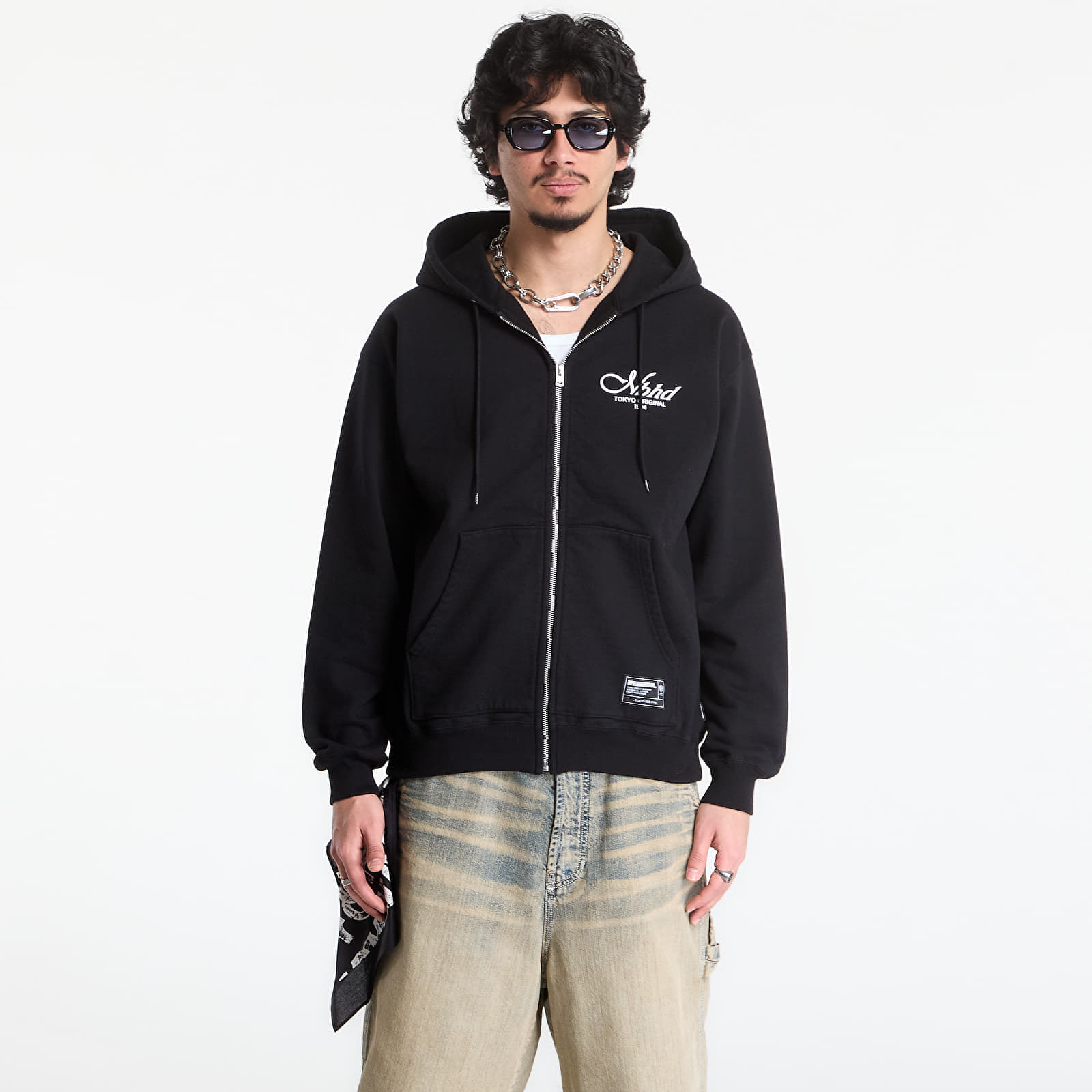 Суитшърт NEIGHBORHOOD Staple Sweat Zip Hoodie Ls Black L
