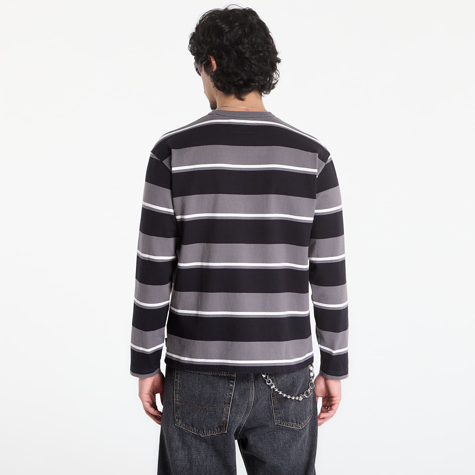 Худі та реглани NEIGHBORHOOD Border Crew Neck Ls Gray