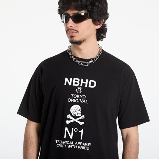 NEIGHBORHOOD Nh . Tee Ss-8 Black | Footshop