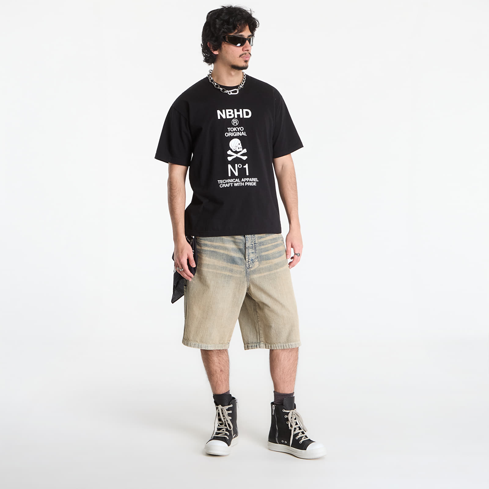 Majice T-shirt NEIGHBORHOOD Nh . Tee Ss-8 Black