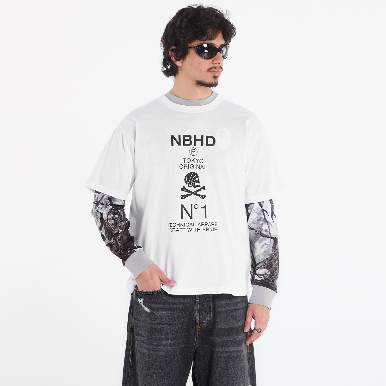 T-Shirts NEIGHBORHOOD Nh . Tee Ss-8 White