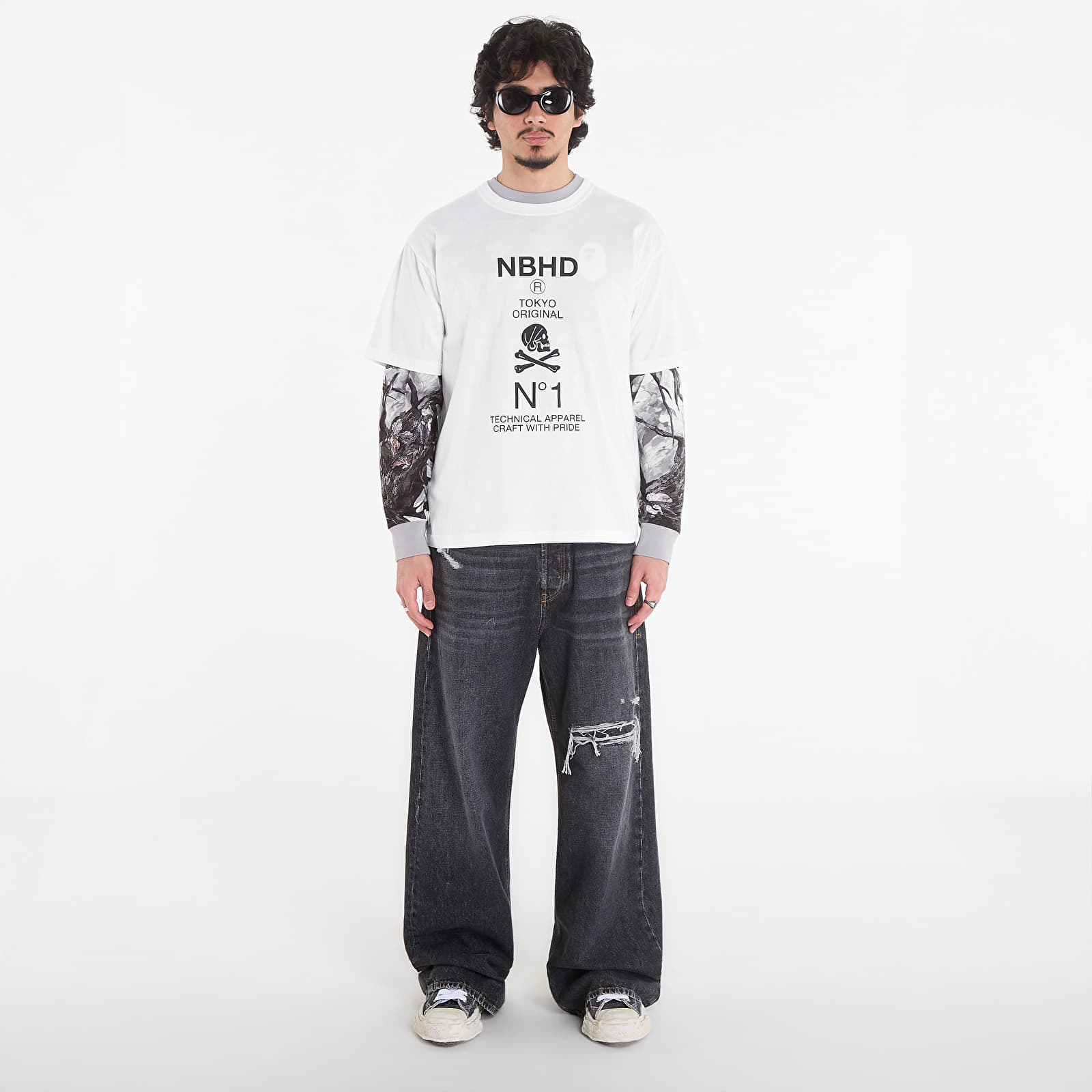 T-Shirts NEIGHBORHOOD Nh . Tee Ss-8 White