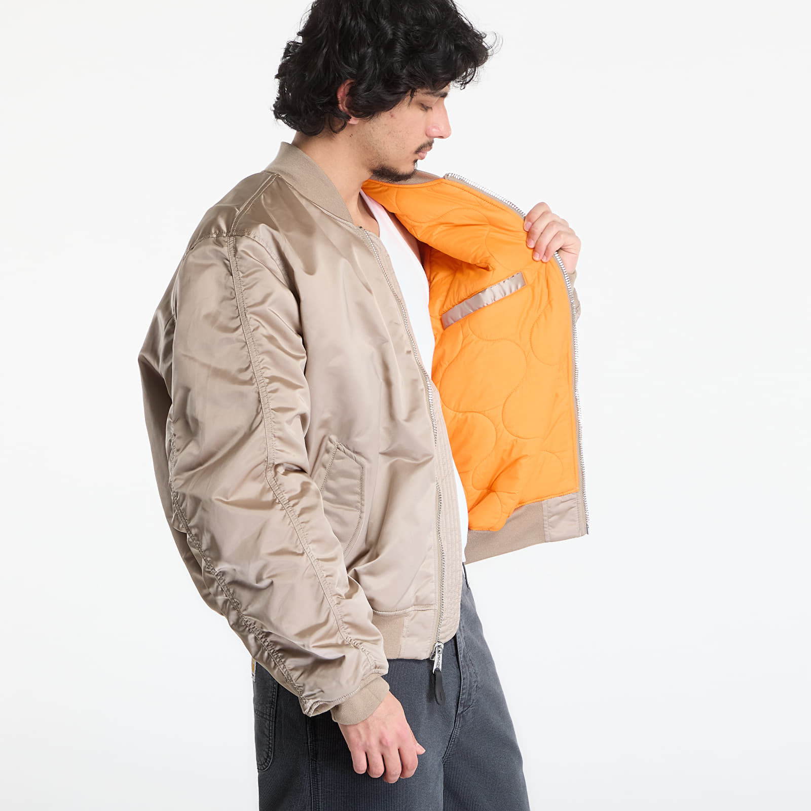 Jackets Alpha Industries MA-1 UV Vintage Sand