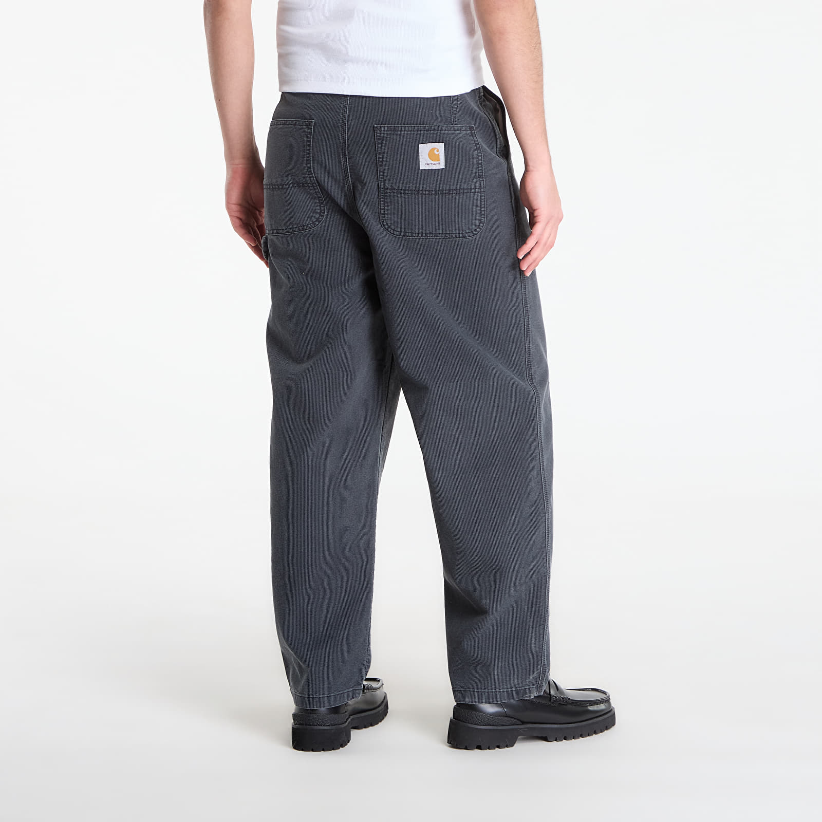 Men's trousers Carhartt WIP Parrish Pant Obsidian